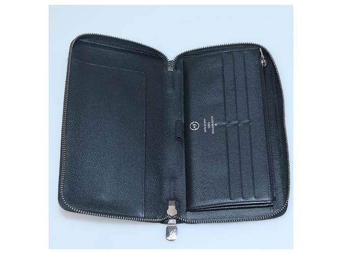 LOUIS VUITTON Monogram Eclipse Fragment Zippy Organizer M64645 LV Auth bs27872 Monogramma - vista 9