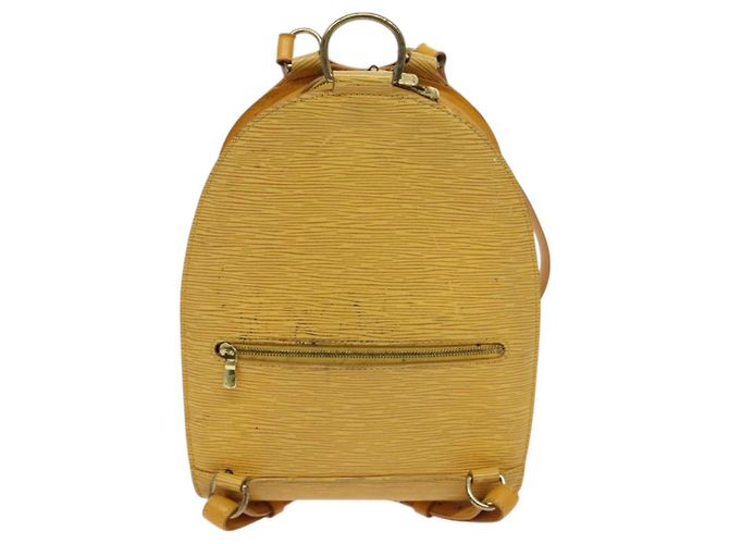LOUIS VUITTON Zaino Epi Mabillon Giallo M52239 LV Auth 128069 - vista 2