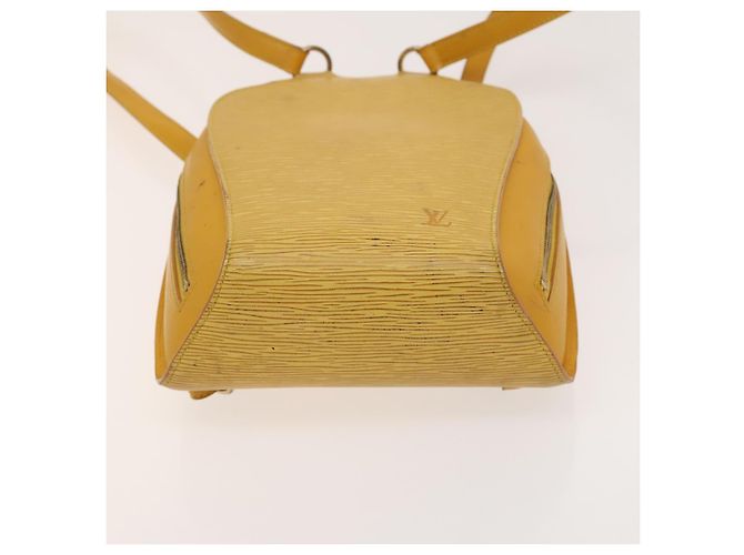 LOUIS VUITTON Zaino Epi Mabillon Giallo M52239 LV Auth 128069 - vista 5