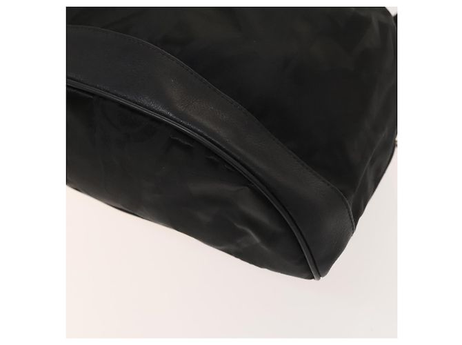 Salvatore Ferragamo Backpack Nylon Black Silver Auth 130220 - view 16
