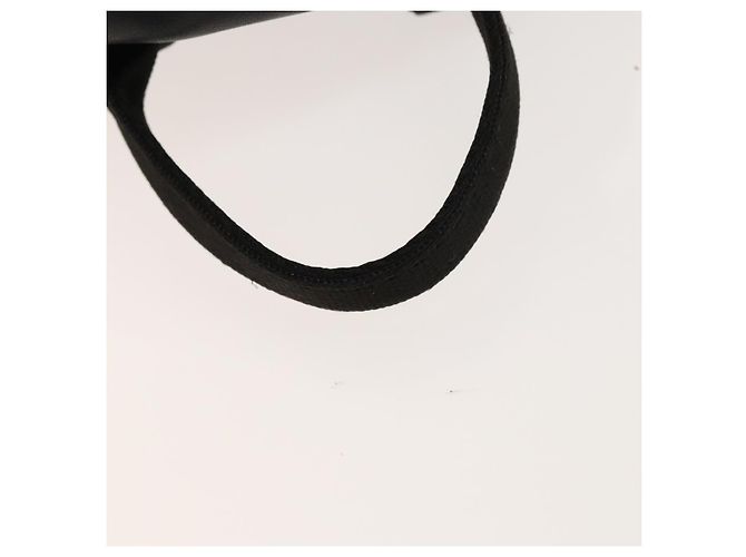 Salvatore Ferragamo Backpack Nylon Black Silver Auth 130220 - view 7