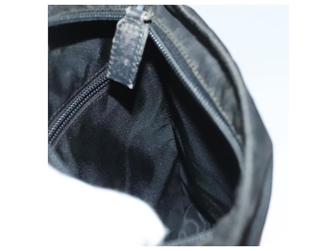 Borsa a Spalla PRADA in Nylon Nero Argento Autentica bs27458 - vista 20