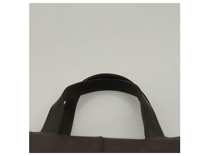 BURBERRY Hand Bag Leather Brown Gold Auth ep9761 Golden - view 14