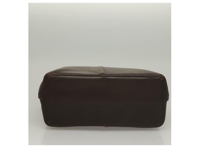 BURBERRY Hand Bag Leather Brown Gold Auth ep9761 Golden - view 5