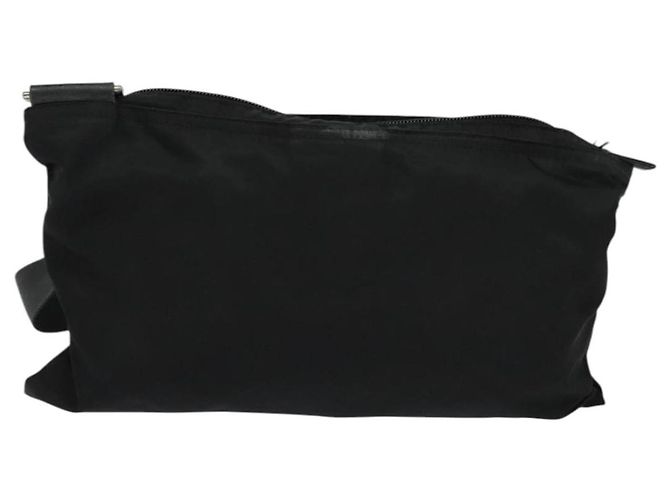 PRADA Schultertasche aus schwarzem Nylon Auth gh414 - Ansicht 2