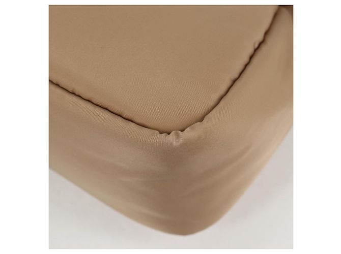 PRADA Borsa a Mano Nylon 2way Beige Oro Auth 118908SM D'oro - vista 18