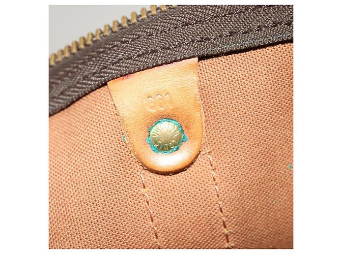 LOUIS VUITTON Borsa Boston Monogram Keepall 60 M41422 LV Auth 131991 Monogramma - vista 11