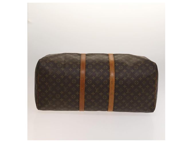 LOUIS VUITTON Borsa Boston Monogram Keepall 60 M41422 LV Auth 131991 Monogramma - vista 5