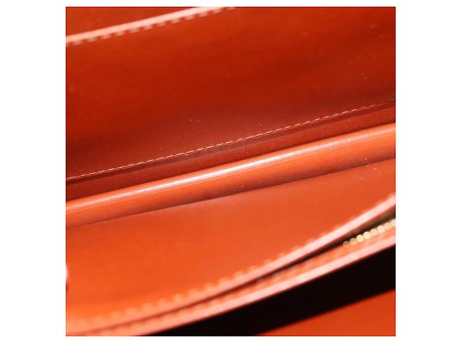 LOUIS VUITTON Borsa a Spalla Capuchin Epi Marrone M52343 LV Auth BA3920 - vista 22