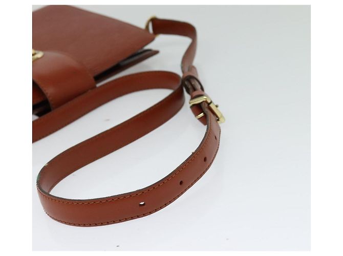 LOUIS VUITTON Borsa a Spalla Capuchin Epi Marrone M52343 LV Auth BA3920 - vista 7