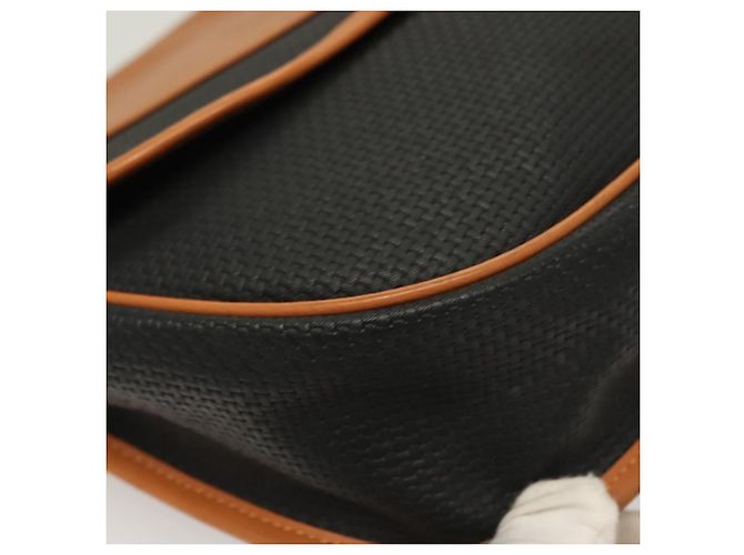 Saint Laurent Borsa a Spalla in Pelle PVC Marrone Auth bs27659 - vista 14