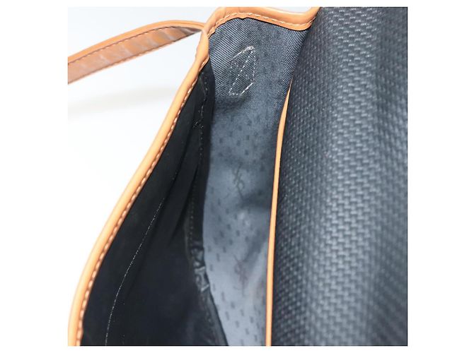 Saint Laurent Borsa a Spalla in Pelle PVC Marrone Auth bs27659 - vista 18