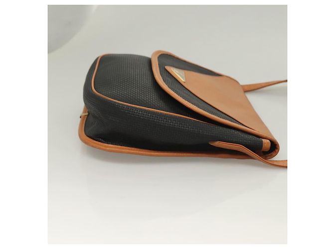 Saint Laurent Borsa a Spalla in Pelle PVC Marrone Auth bs27659 - vista 3