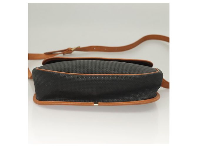 Saint Laurent Borsa a Spalla in Pelle PVC Marrone Auth bs27659 - vista 5