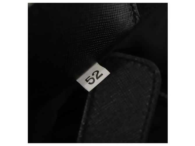 PRADA Funda para prendas de nylon negro Auth bs27926 - vista 11