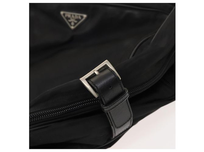 PRADA Funda para prendas de nylon negro Auth bs27926 - vista 20