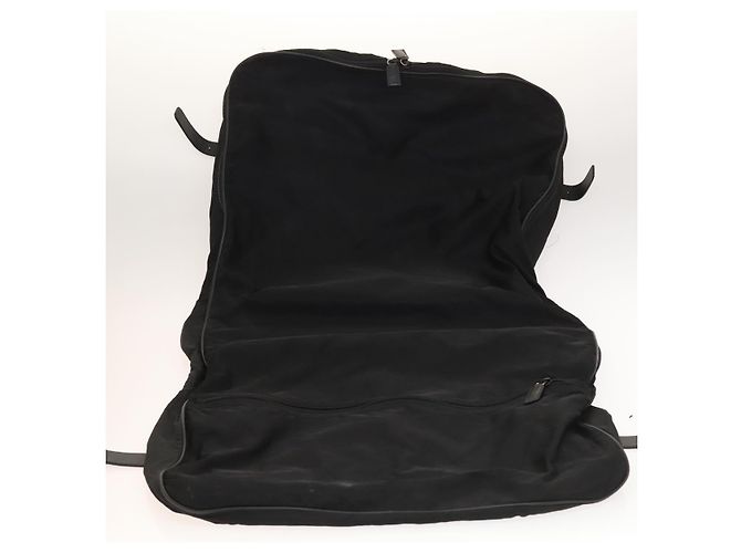 PRADA Funda para prendas de nylon negro Auth bs27926 - vista 21