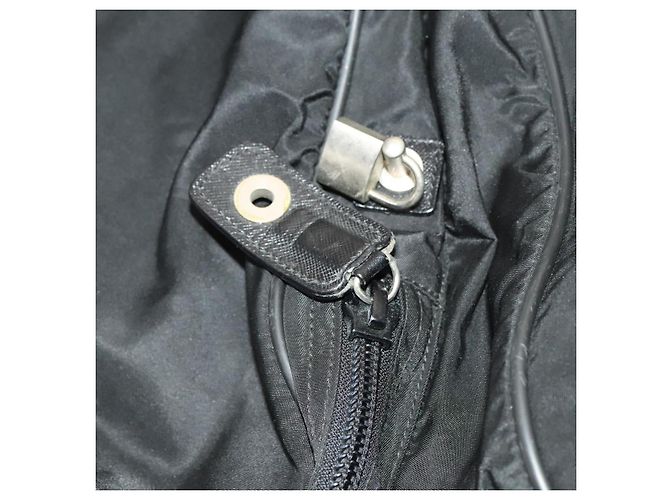 PRADA Funda para prendas de nylon negro Auth bs27926 - vista 26