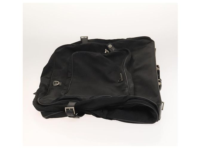 PRADA Funda para prendas de nylon negro Auth bs27926 - vista 3