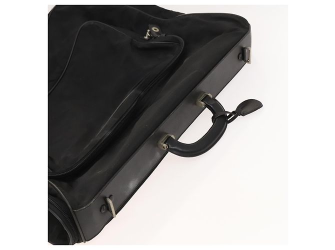 PRADA Funda para prendas de nylon negro Auth bs27926 - vista 6
