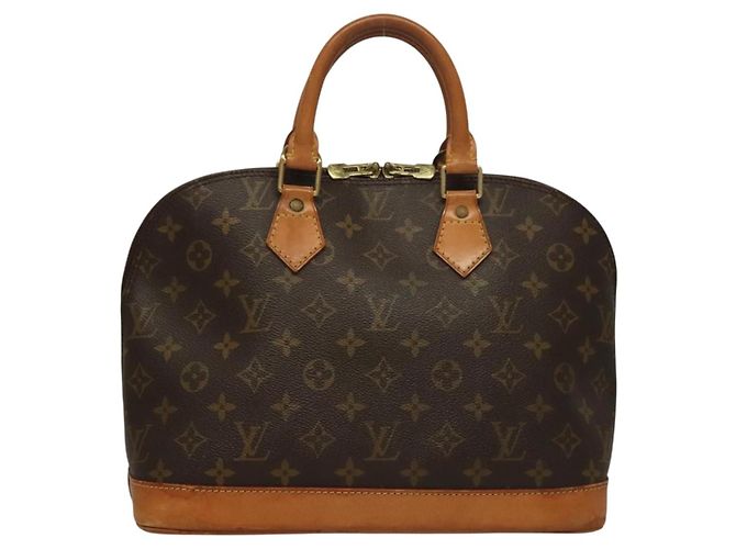 LOUIS VUITTON Borsa a Mano Monogram Alma M51130 LV Auth yk18749 Monogramma - vista 2