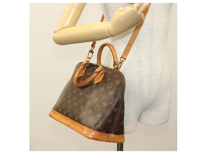 LOUIS VUITTON Borsa a Mano Monogram Alma M51130 LV Auth yk18749 Monogramma - vista 22