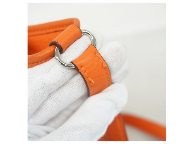 Borsa a Spalla Vespa TPM Hermès Arancione - vista 10