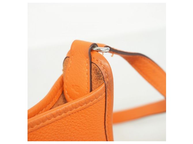 Borsa a Spalla Vespa TPM Hermès Arancione - vista 8