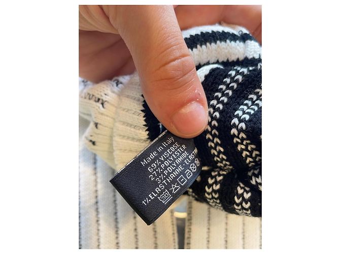 Chanel Lingerie Schwarz Weiß - Ansicht 3