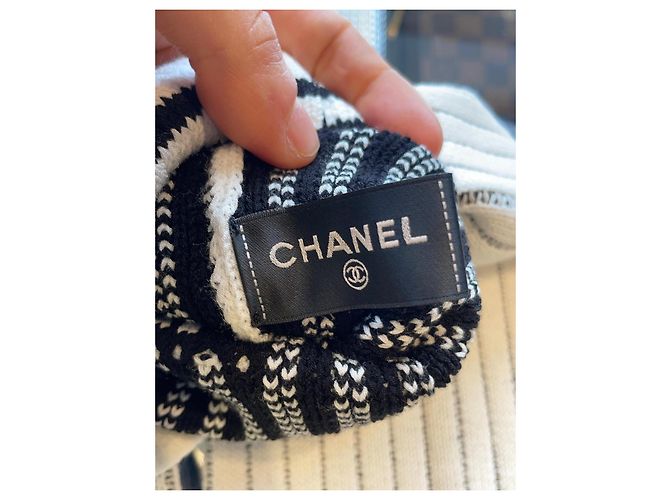 Chanel Lingerie Schwarz Weiß - Ansicht 4