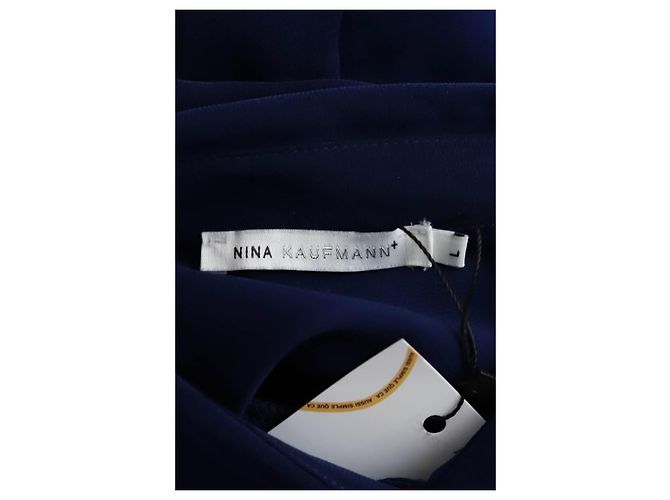 Abito Nina Kaufmann blu in poliestere L - vista 5