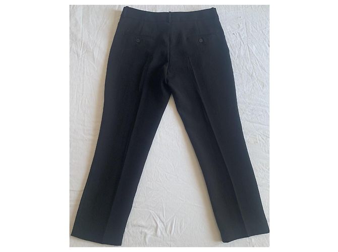 Pantaloni neri Paule Ka in poliestere Taglia 38 Nero - vista 4