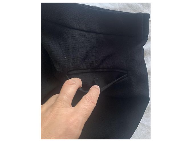 Pantaloni neri Paule Ka in poliestere Taglia 38 Nero - vista 6