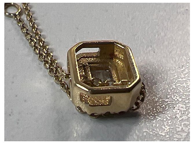 Autre Marque Collana Grace Diamante da Laboratorio Oro Giallo 14k D'oro - vista 7
