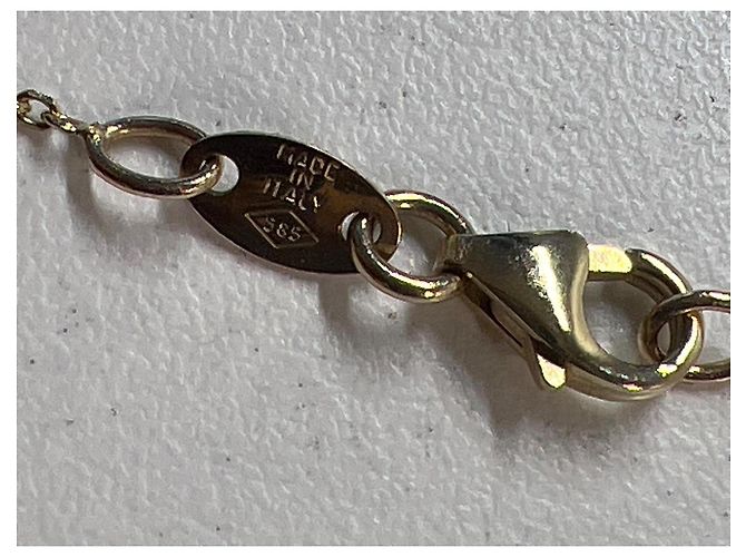 Autre Marque Collana Grace Diamante da Laboratorio Oro Giallo 14k D'oro - vista 8