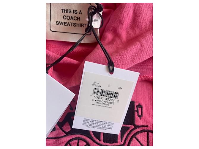 Sudadera con capucha Coach Rosa Algodón - vista 12