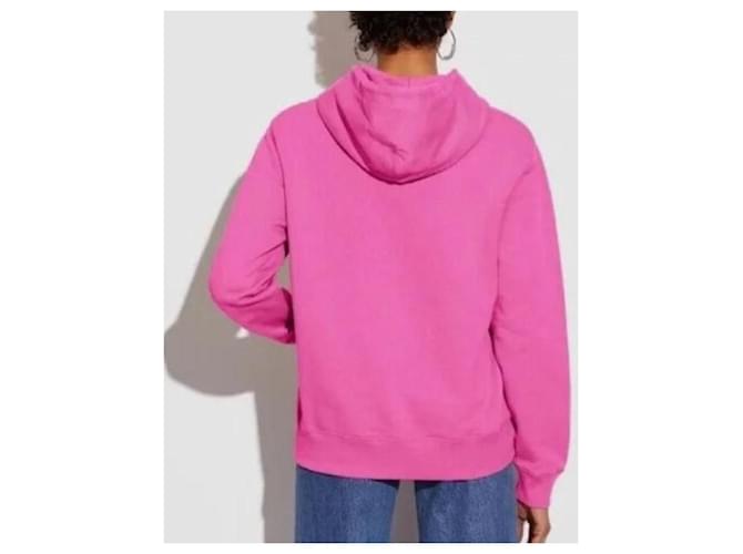 Sudadera con capucha Coach Rosa Algodón - vista 3