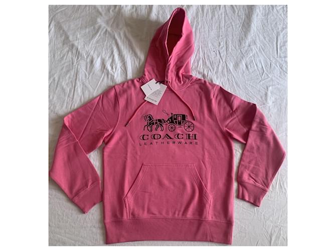 Sudadera con capucha Coach Rosa Algodón - vista 4