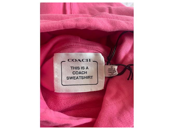 Sudadera con capucha Coach Rosa Algodón - vista 6