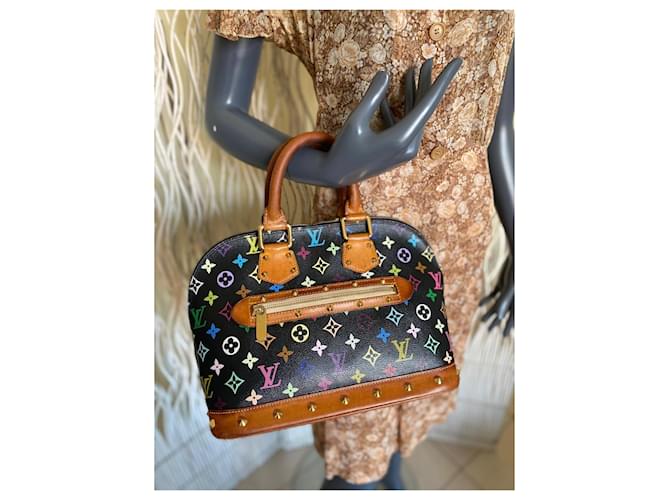 Louis Vuitton Alma Multicolor Multicolore - vista 2