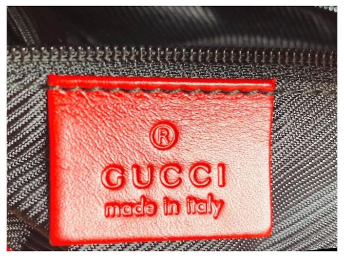 Borsa a mano Gucci Jackie in pelle rossa Rosso - vista 4