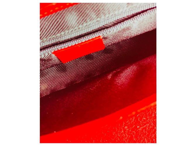 Borsa a mano Gucci Jackie in pelle rossa Rosso - vista 7