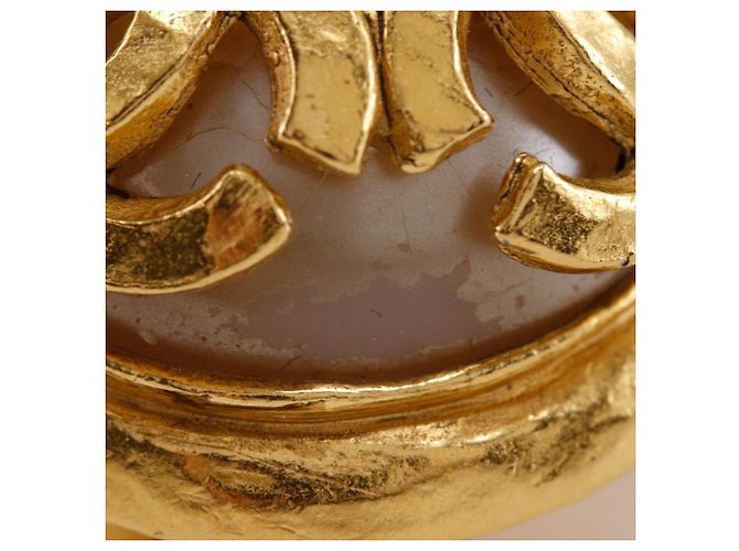 Chanel Triple Coco Mark Ohrringe Golden - Ansicht 10