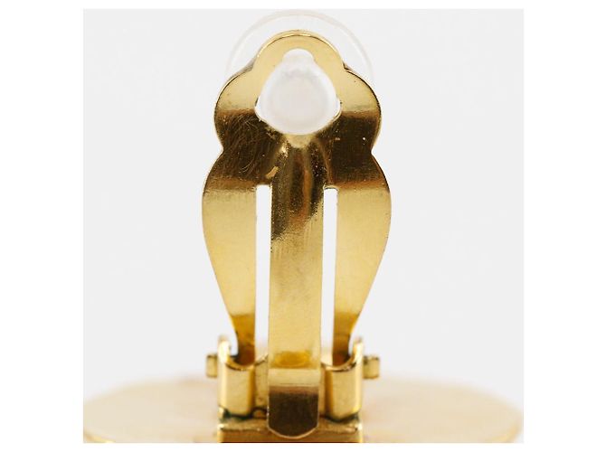 Chanel Triple Coco Mark Ohrringe Golden - Ansicht 12