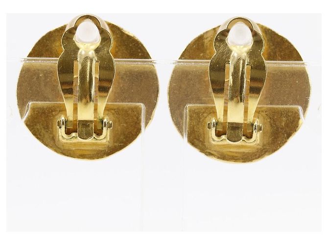 Chanel Triple Coco Mark Ohrringe Golden - Ansicht 3
