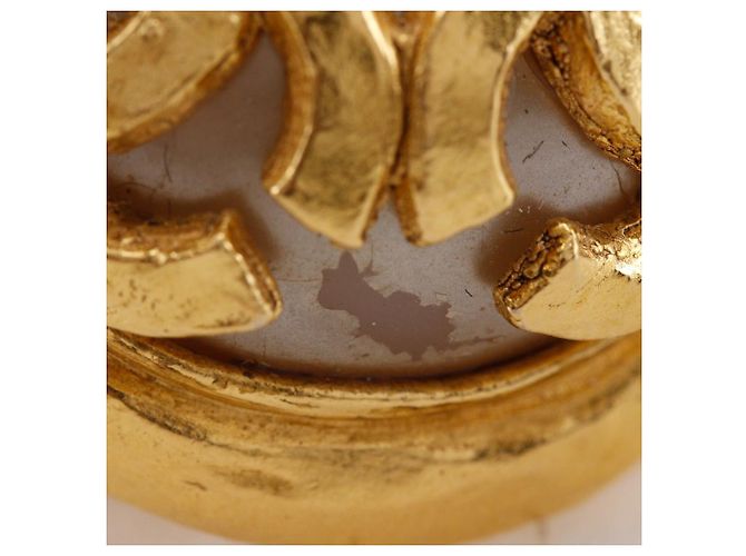 Chanel Triple Coco Mark Ohrringe Golden - Ansicht 9