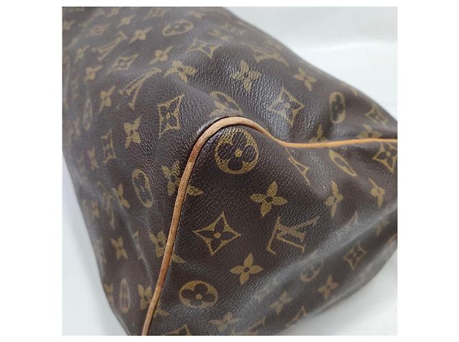 Borsa a mano Louis Vuitton Speedy 35 Marrone Scuro Pelliccia - vista 5