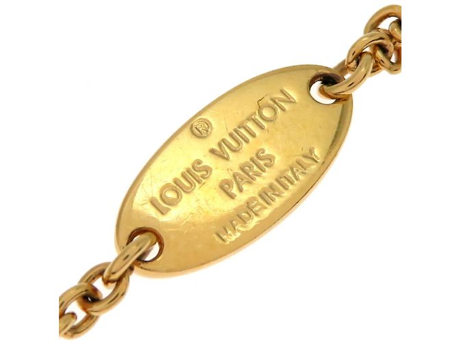 Bracciale charm iconico da donna Louis Vuitton D'oro - vista 5
