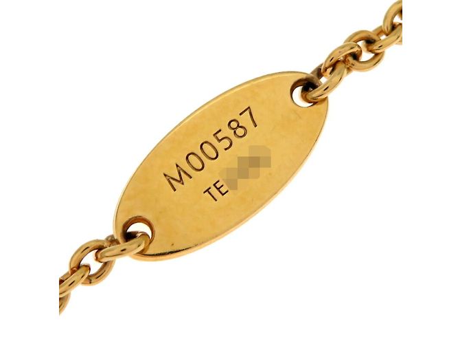 Bracciale charm iconico da donna Louis Vuitton D'oro - vista 6