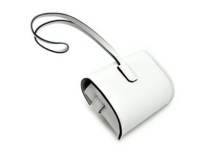 Charm per borsa Hermès Kelly Festival W Stamp 2024 Bianco - vista 4